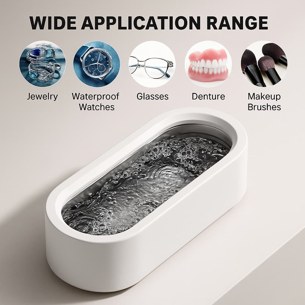 VERRESA™ Ultrasonic Glasses Cleaner – Professional Lens Cleaning Device for Eyeglasses, Jewelry & More