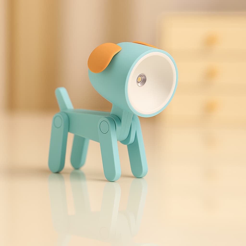 LIGHTHOUND™ Dog-Shaped LED Night Lamp – Cute Puppy Table Light for Bedroom, Kids Room & Home Decor