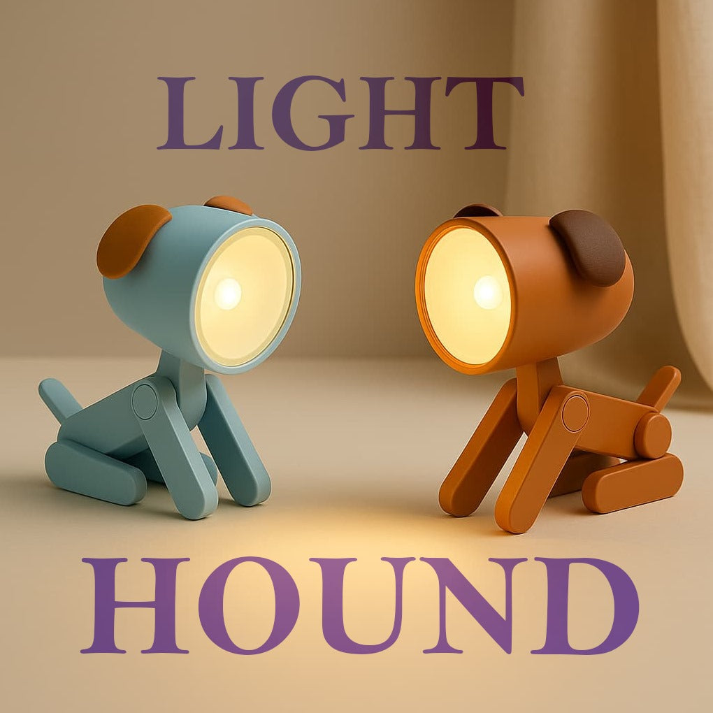 LIGHTHOUND™ Dog-Shaped LED Night Lamp – Cute Puppy Table Light for Bedroom, Kids Room & Home Decor